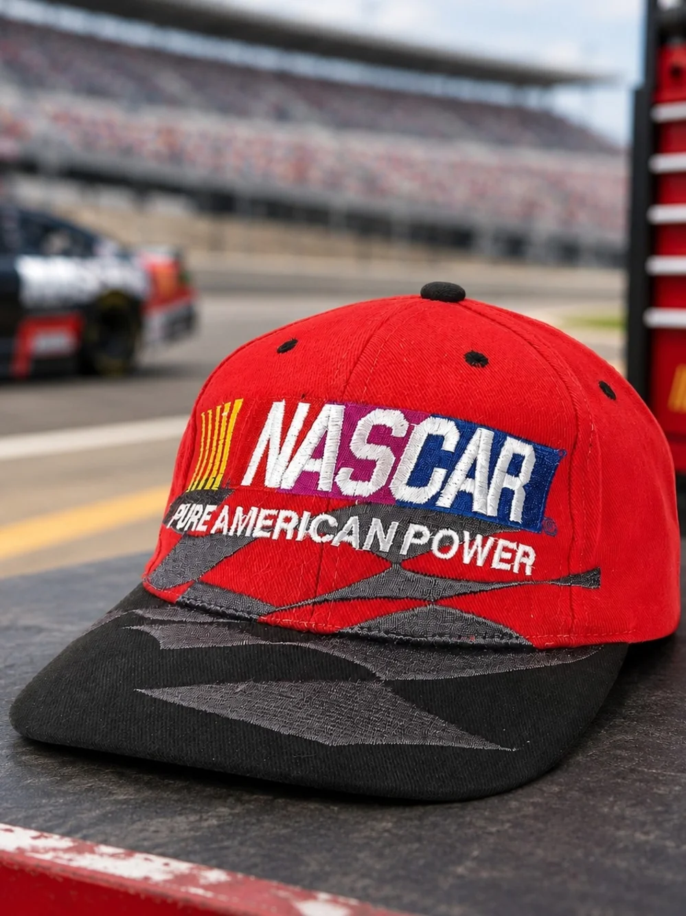 Vintage NASCAR Pure American Power Kudzu Snapback Hat NWT
